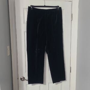 Black Velvet Pants